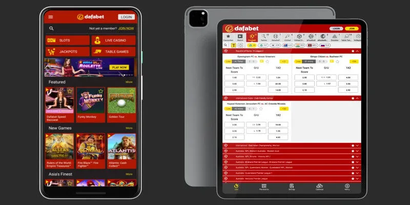 Khi tải về Dafabet App, người chơi sẽ nhận được những lợi ích hấp dẫn và tiện ích thiết thực