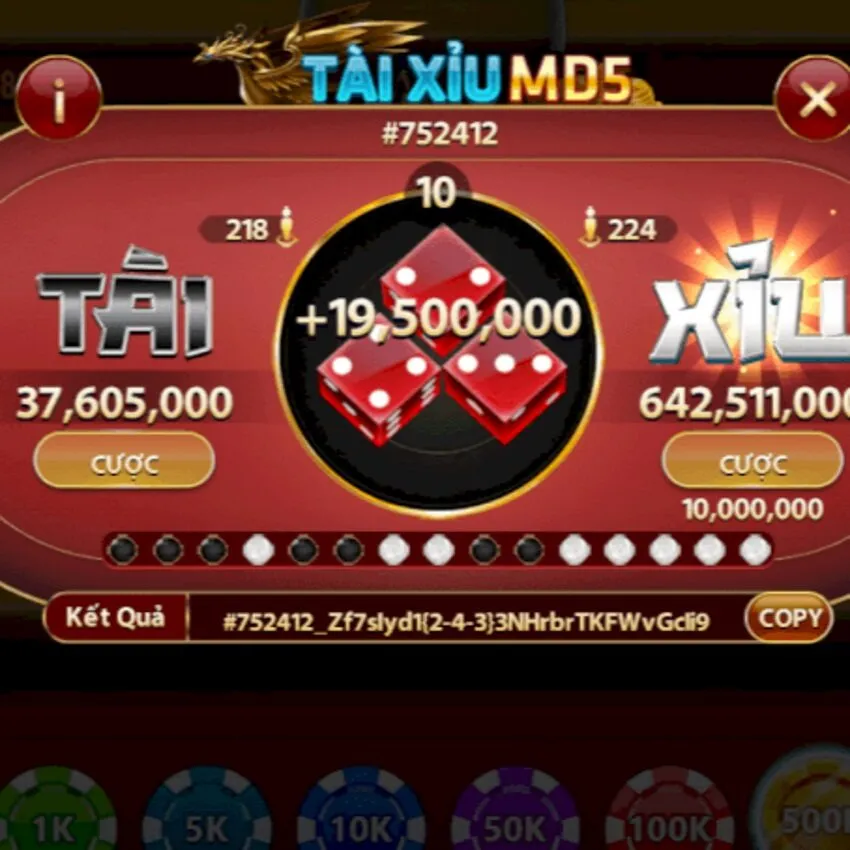 Các loại cược phổ biến trong tài xỉu Go88